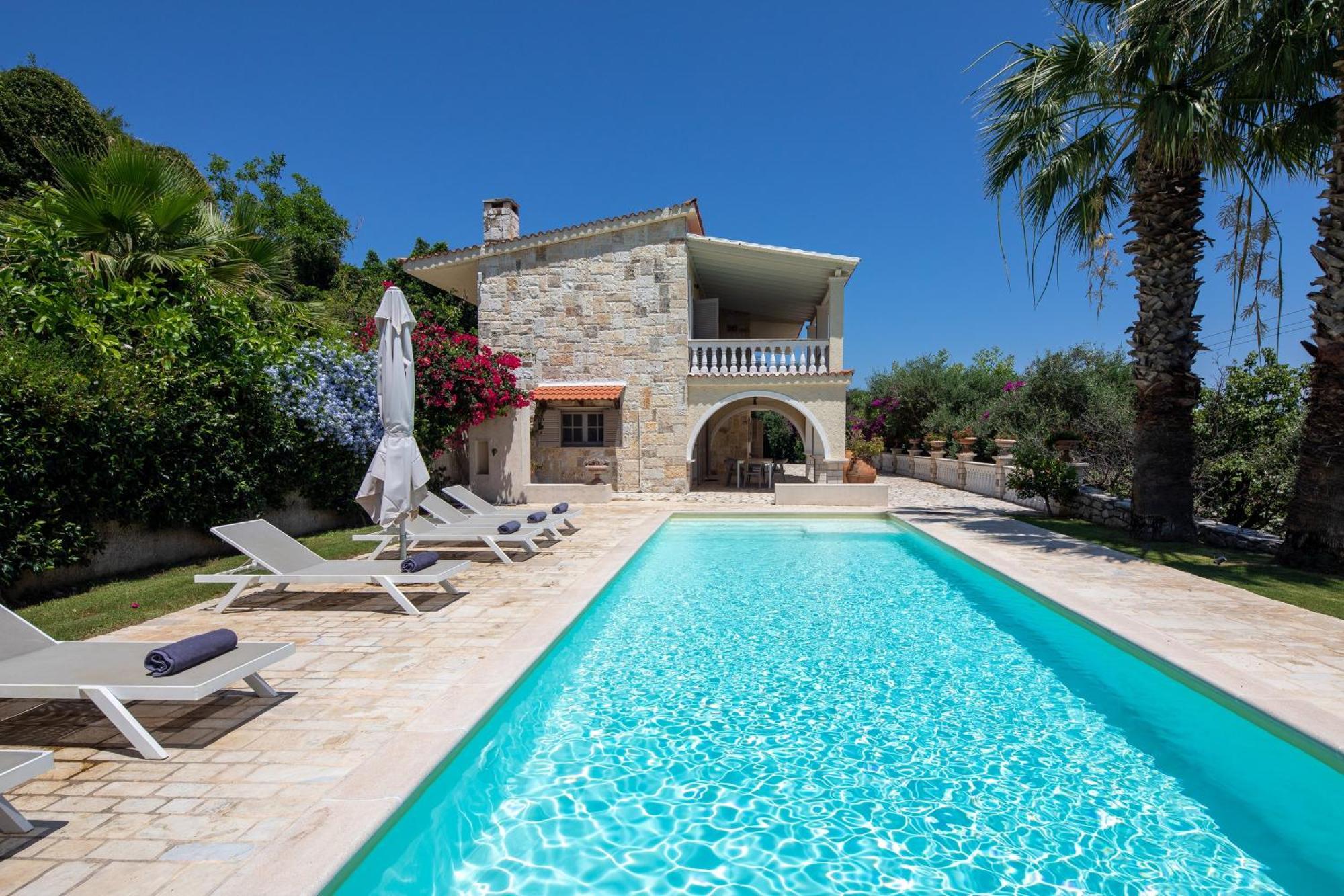 Ionian Garden Villas - Villa Pietra Benitses  Exterior foto